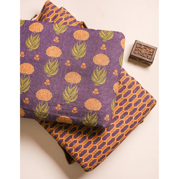 PURE COTTON SCHIFFLI HAKOBA FABRICS