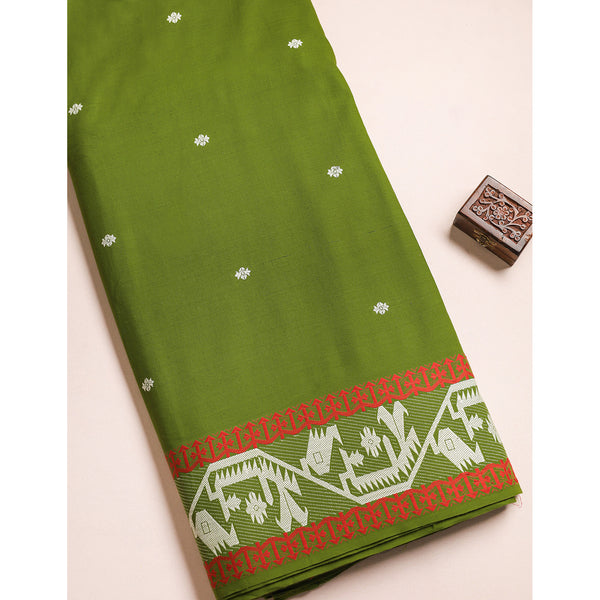 COTTON HANDLOOM JAMDHANI FABRIC