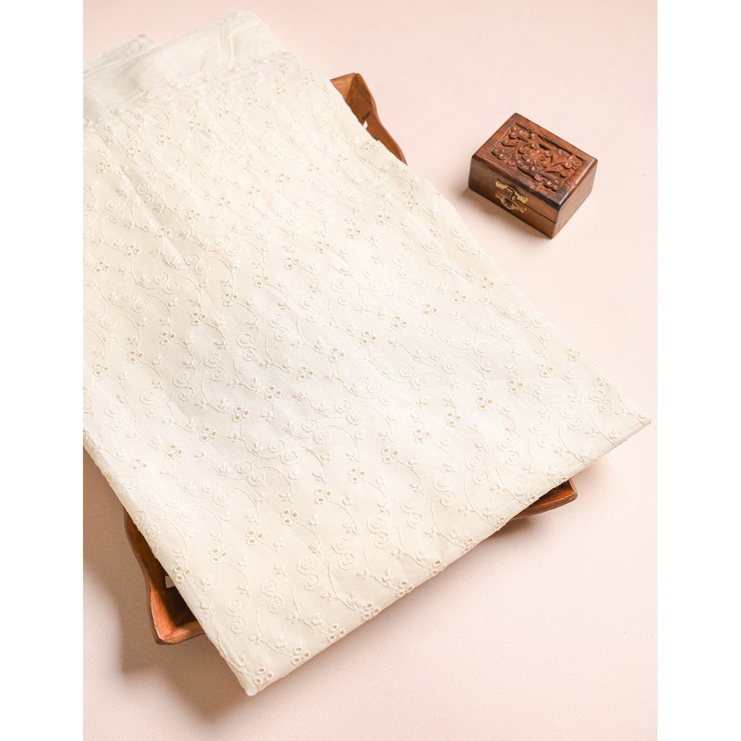 COTTON SCHIFFLI FABRIC