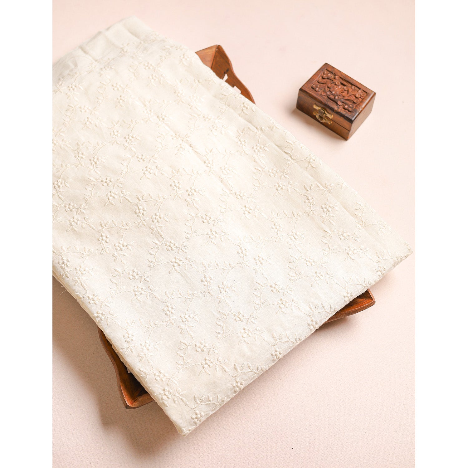 COTTON SCHIFFLI FABRIC