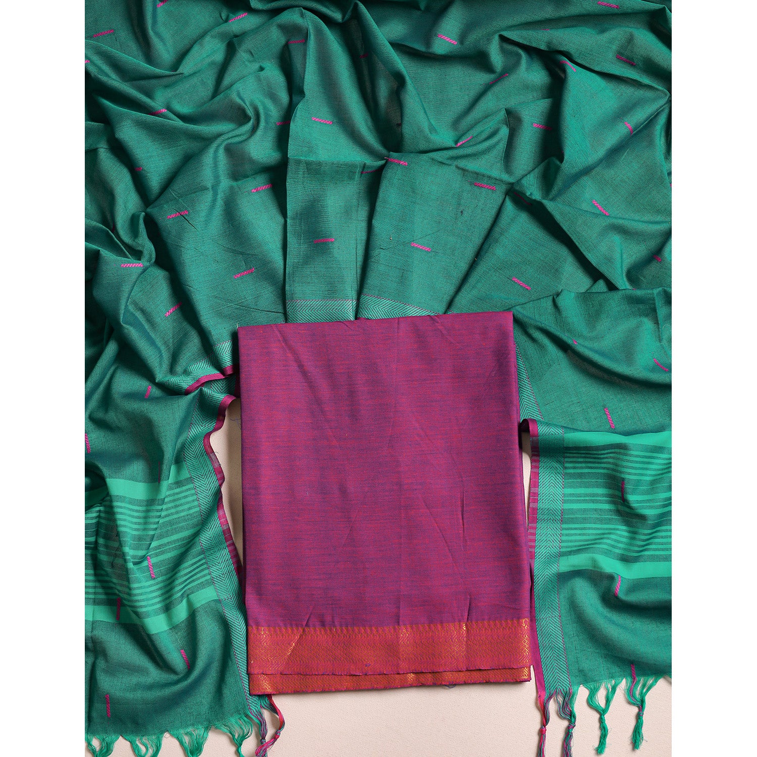 COTTON WOVEN 2 PIECE SET