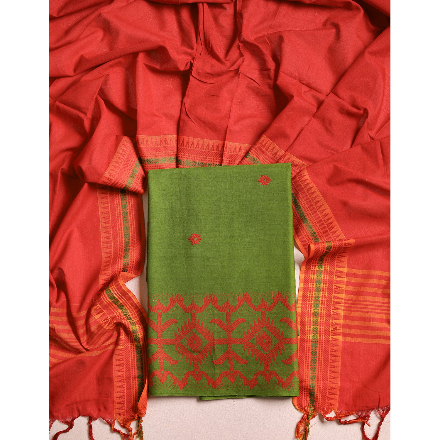 COTTON WOVEN 2 PIECE SET