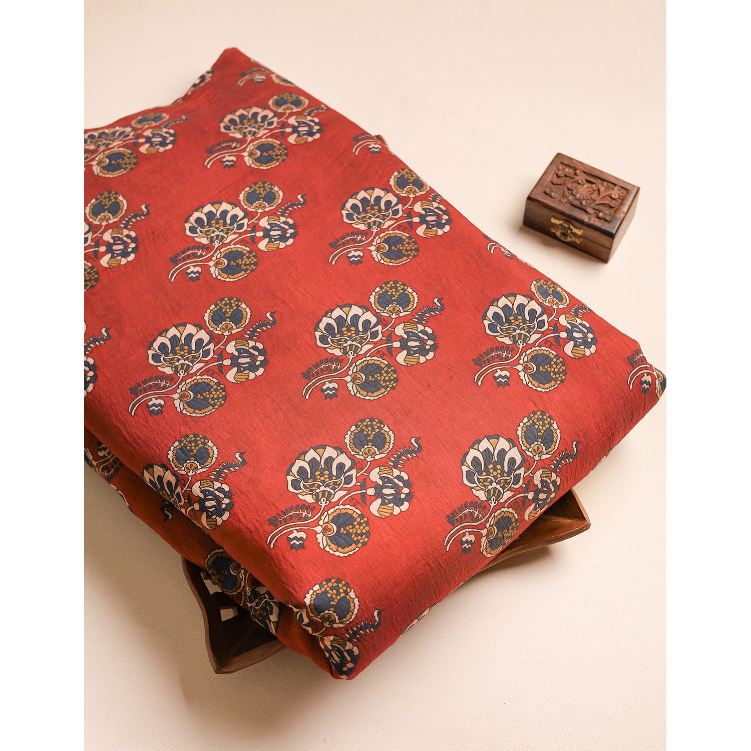 GULBAHAAR - PURE MOGRA CHANDERI SILK FABRIC