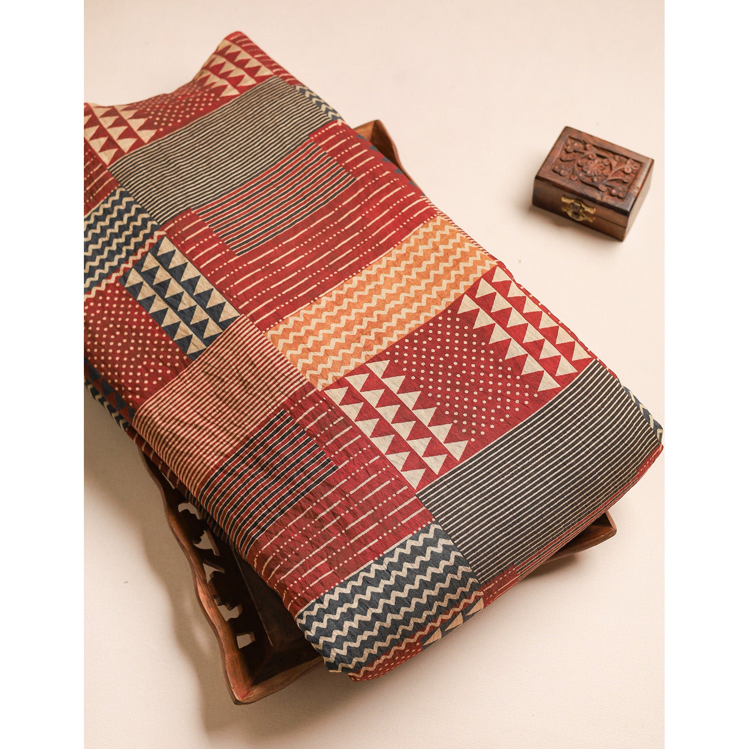 GULBAHAAR - PURE MOGRA CHANDERI SILK FABRIC