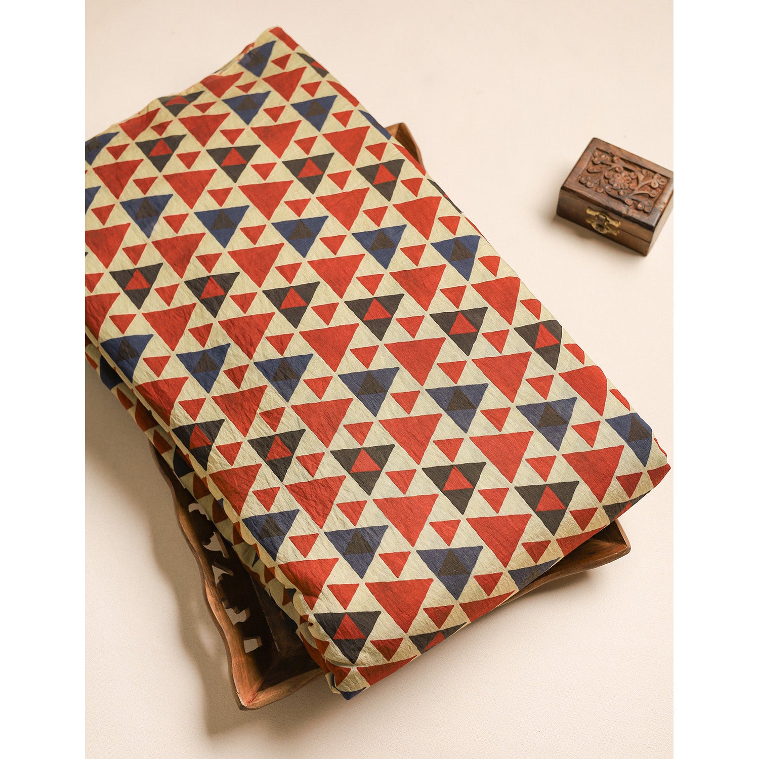 GULBAHAAR - PURE MOGRA CHANDERI SILK FABRIC