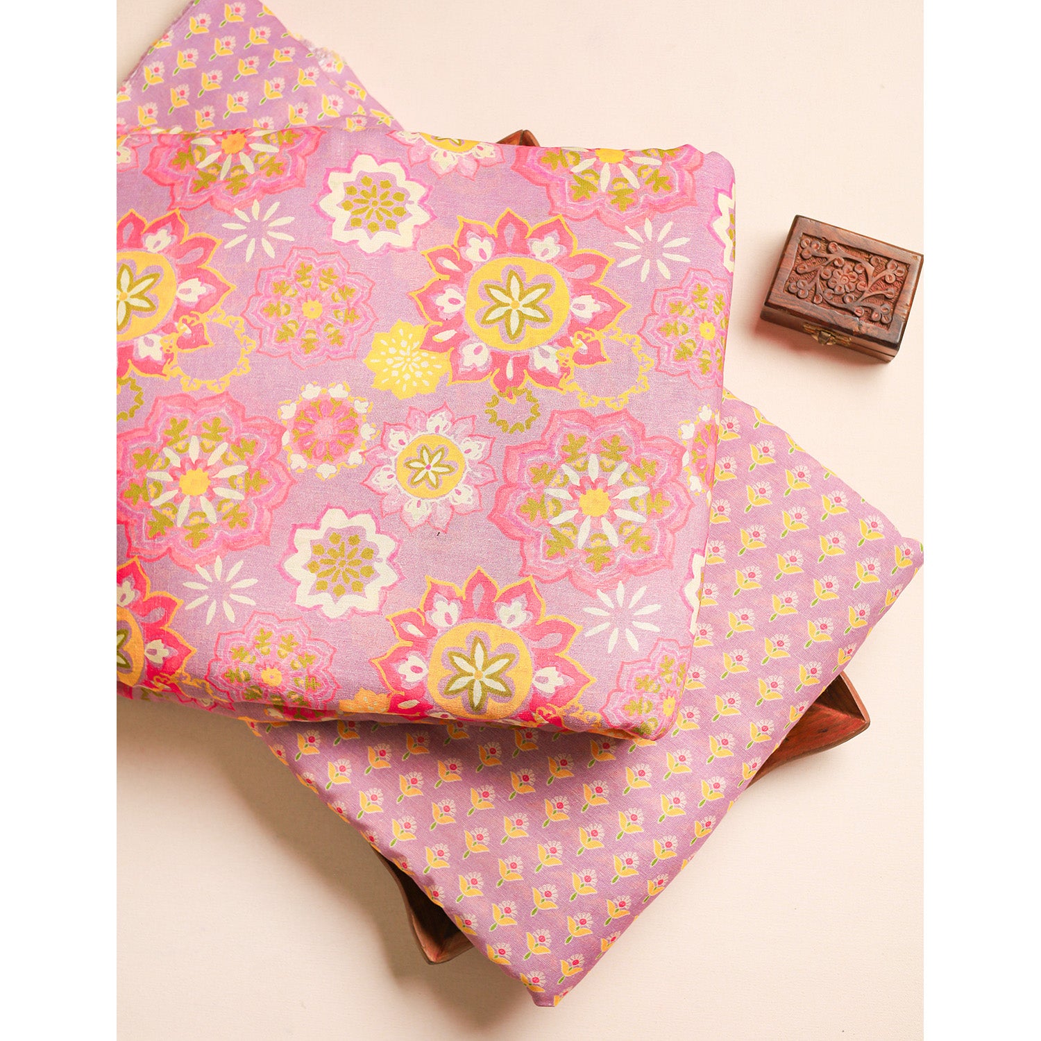 LINEN GEORGETTE PRINTED FABRICS