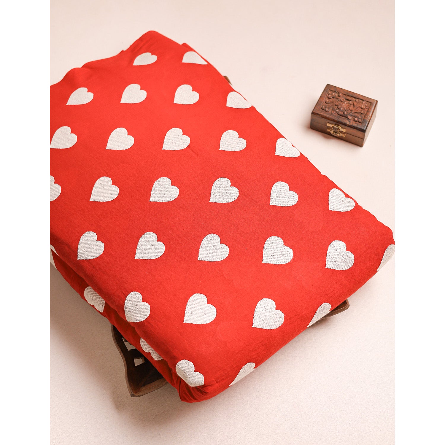 COTTON EMBROIDERED FABRIC