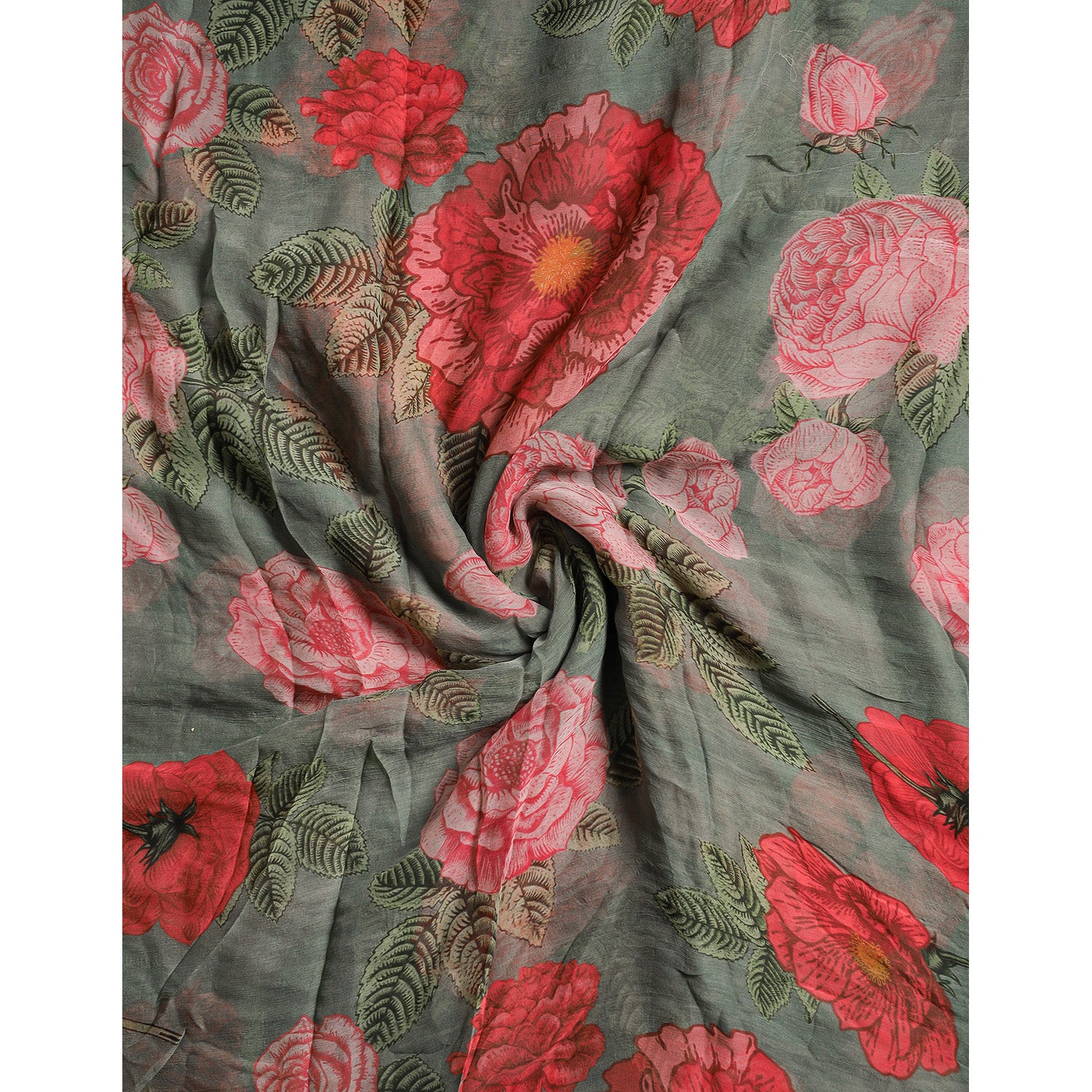 PURE CHIFFON DIGITAL PRINTED FABRIC