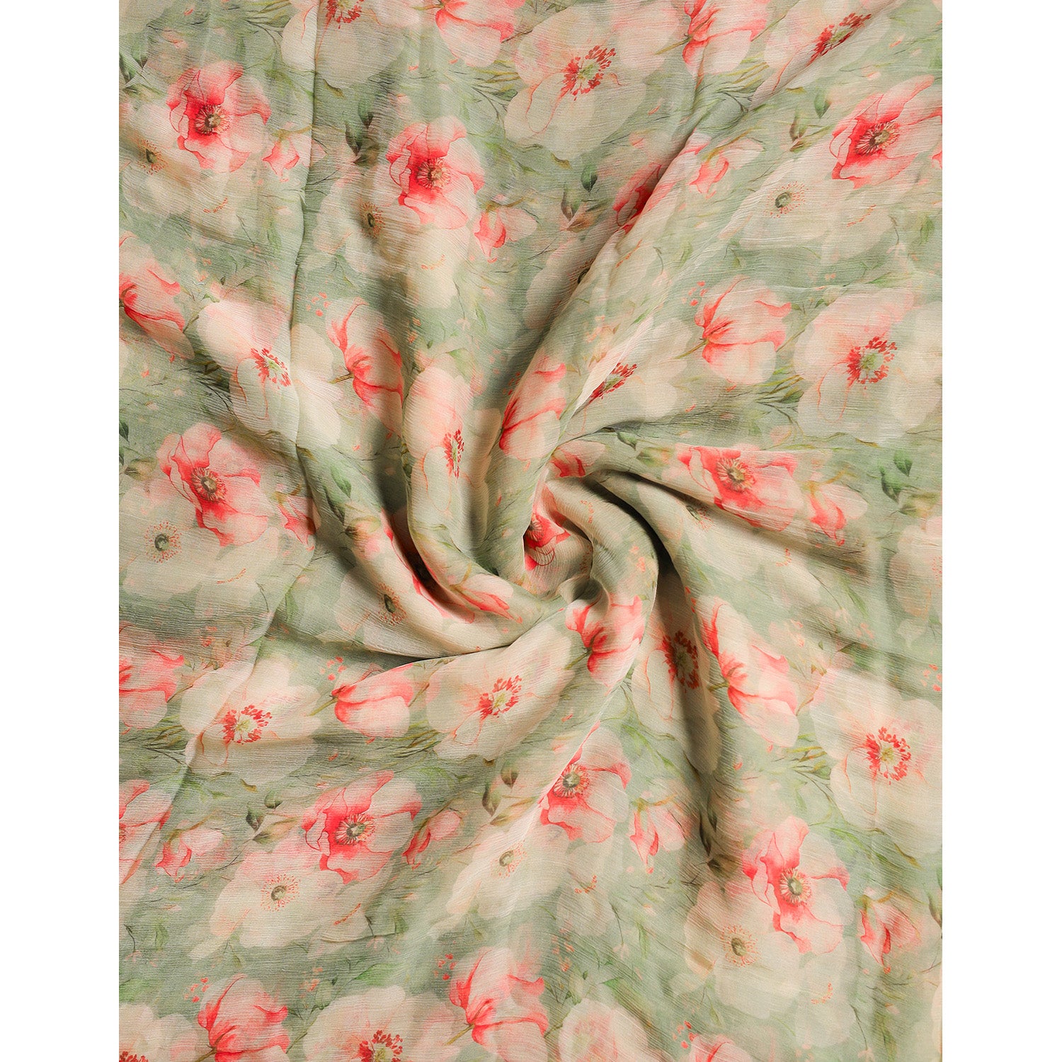 PURE CHIFFON DIGITAL PRINTED FABRIC