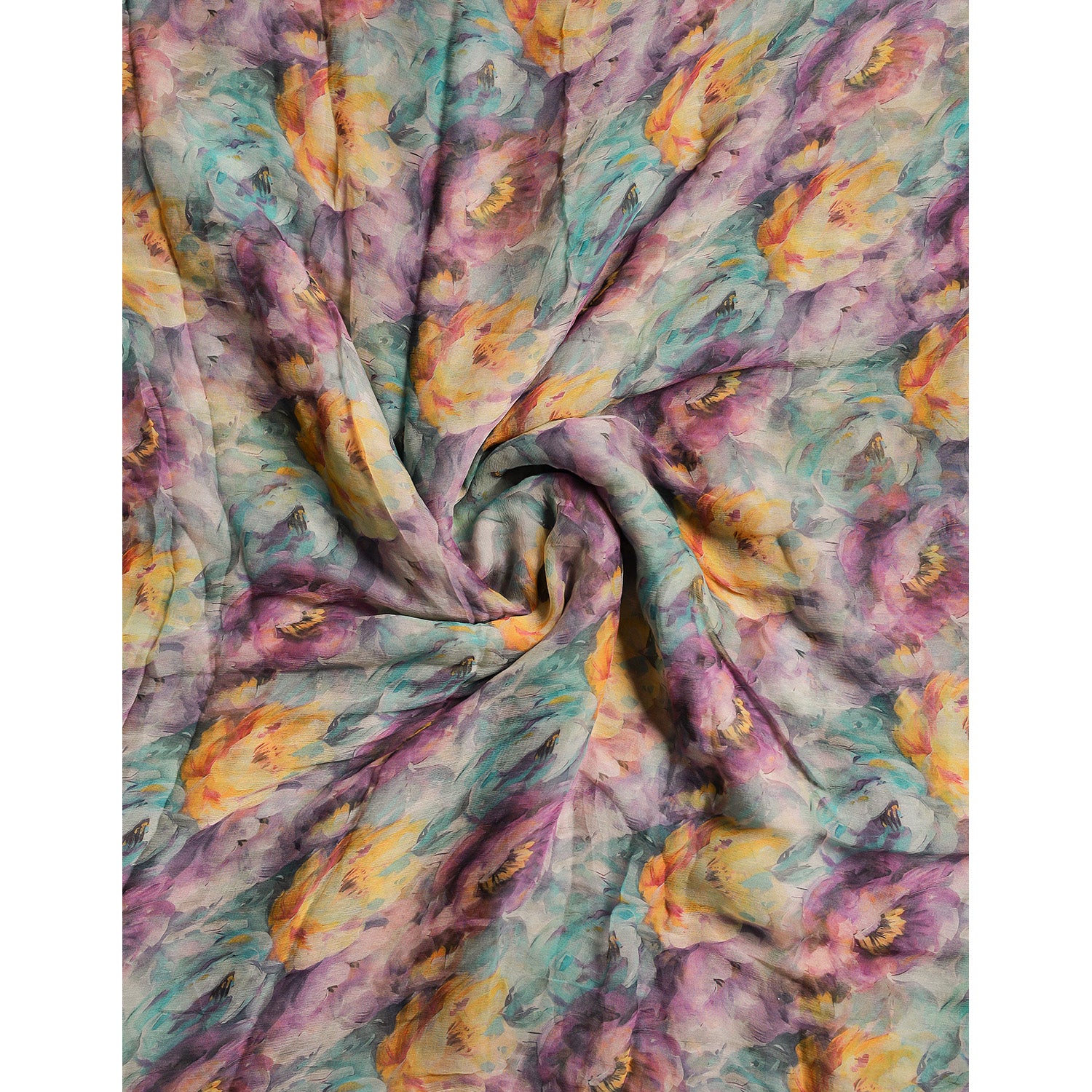 PURE CHIFFON DIGITAL PRINTED FABRIC