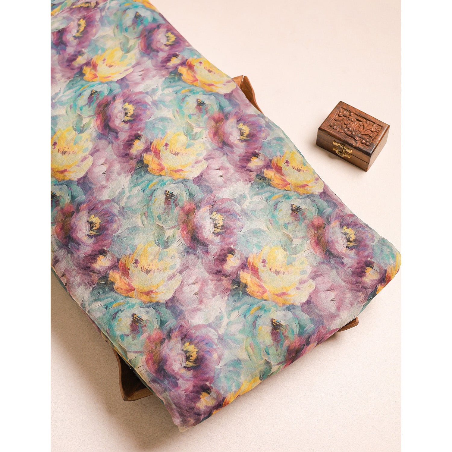 PURE CHIFFON DIGITAL PRINTED FABRIC