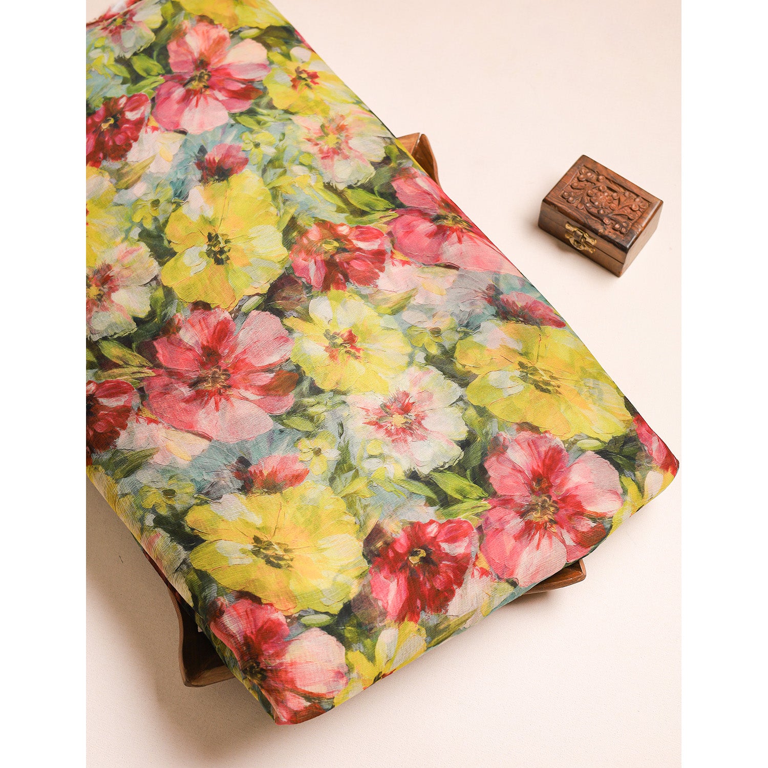 PURE CHIFFON DIGITAL PRINTED FABRIC