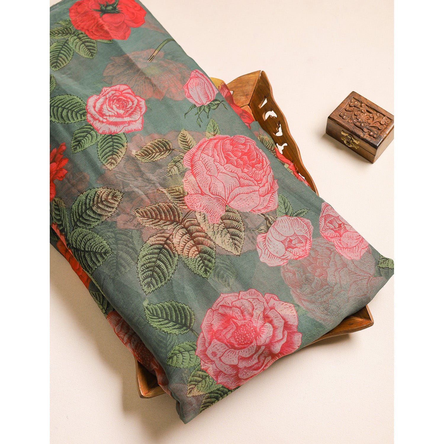 PURE CHIFFON DIGITAL PRINTED FABRIC