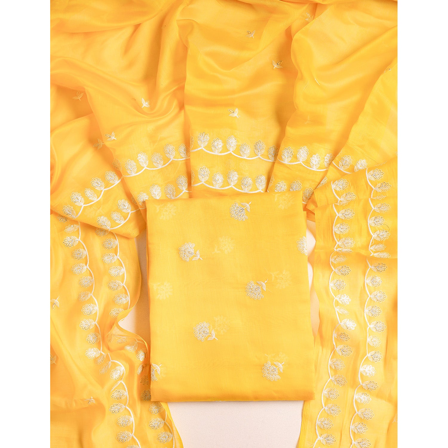 MALAI CHANDERI 2 PIECE SET