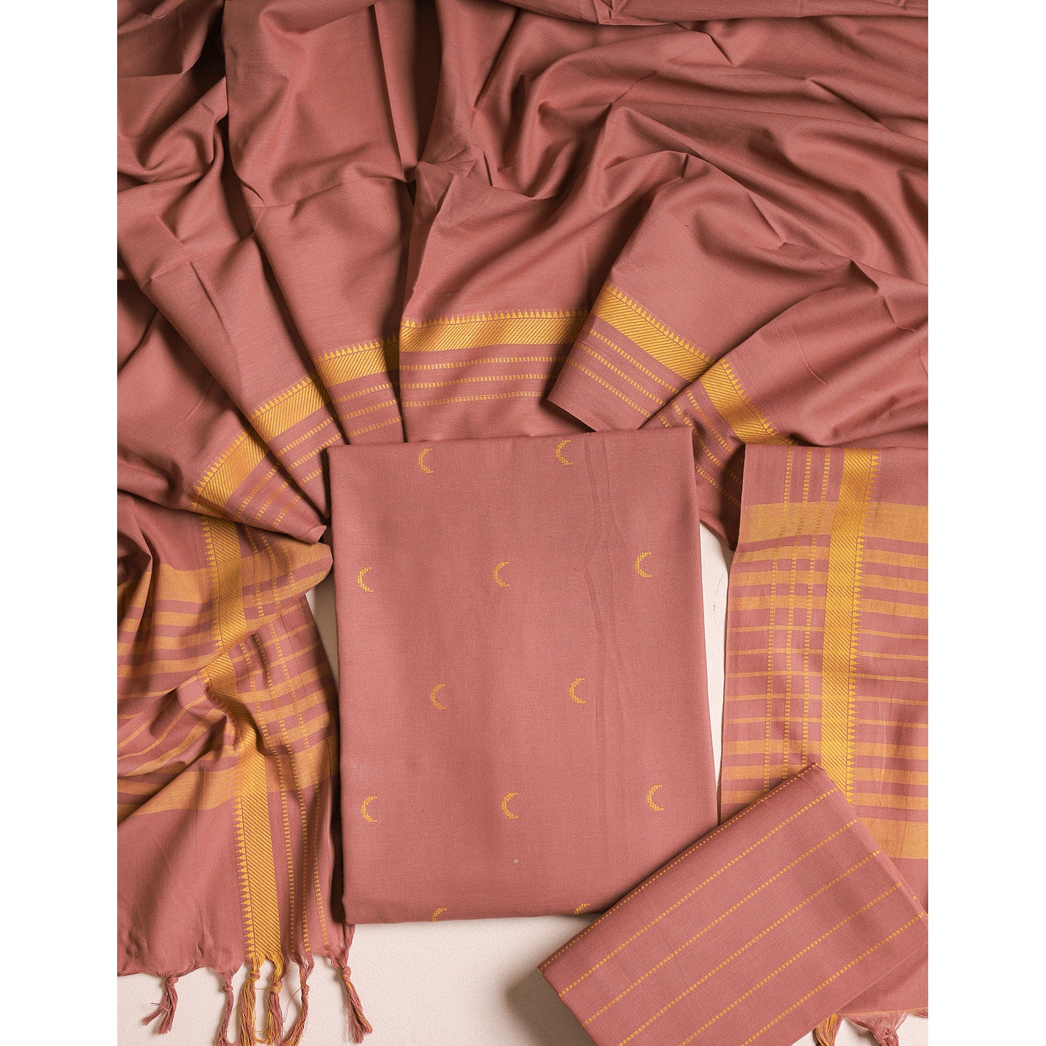 COTTON WOVEN SUIT SET