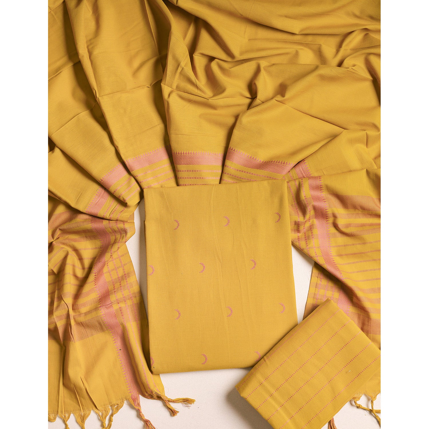 COTTON WOVEN SUIT SET