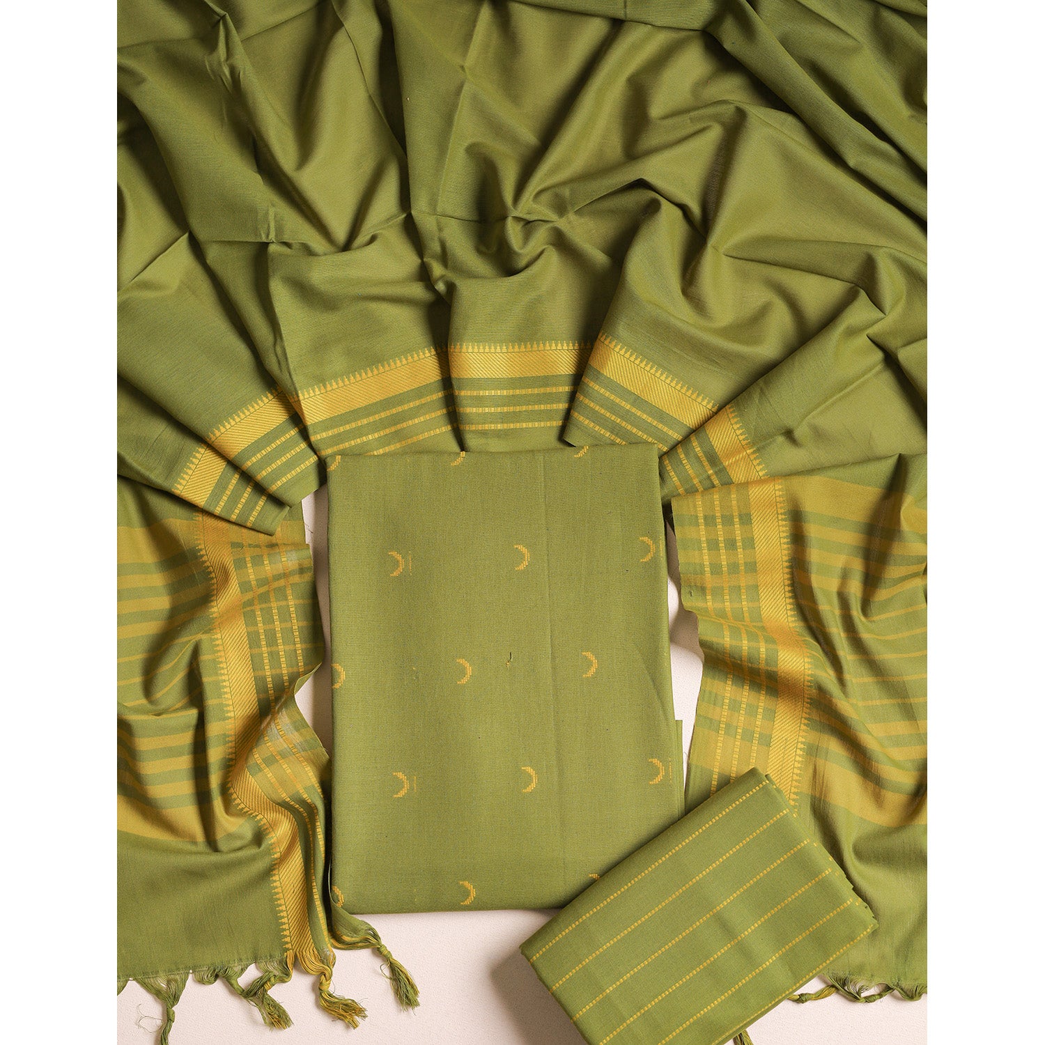 COTTON WOVEN SUIT SET