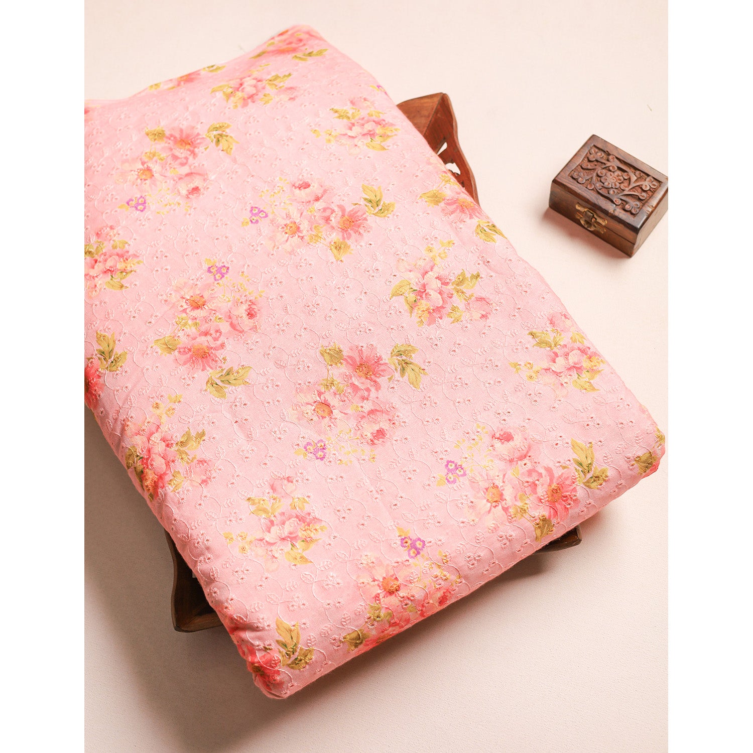 PURE COTTON SCHIFFLI HAKOBA FABRIC