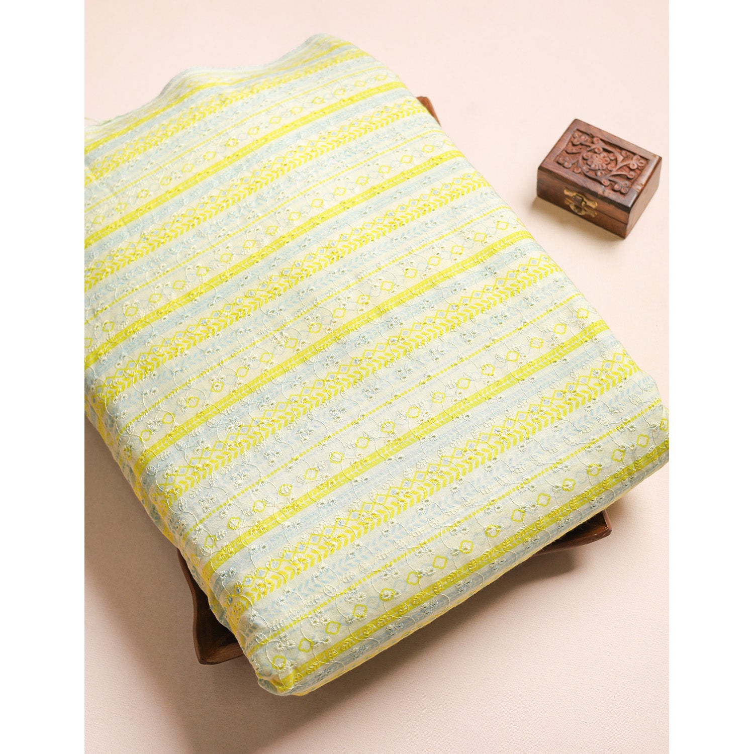 PURE COTTON SCHIFFLI HAKOBA FABRIC