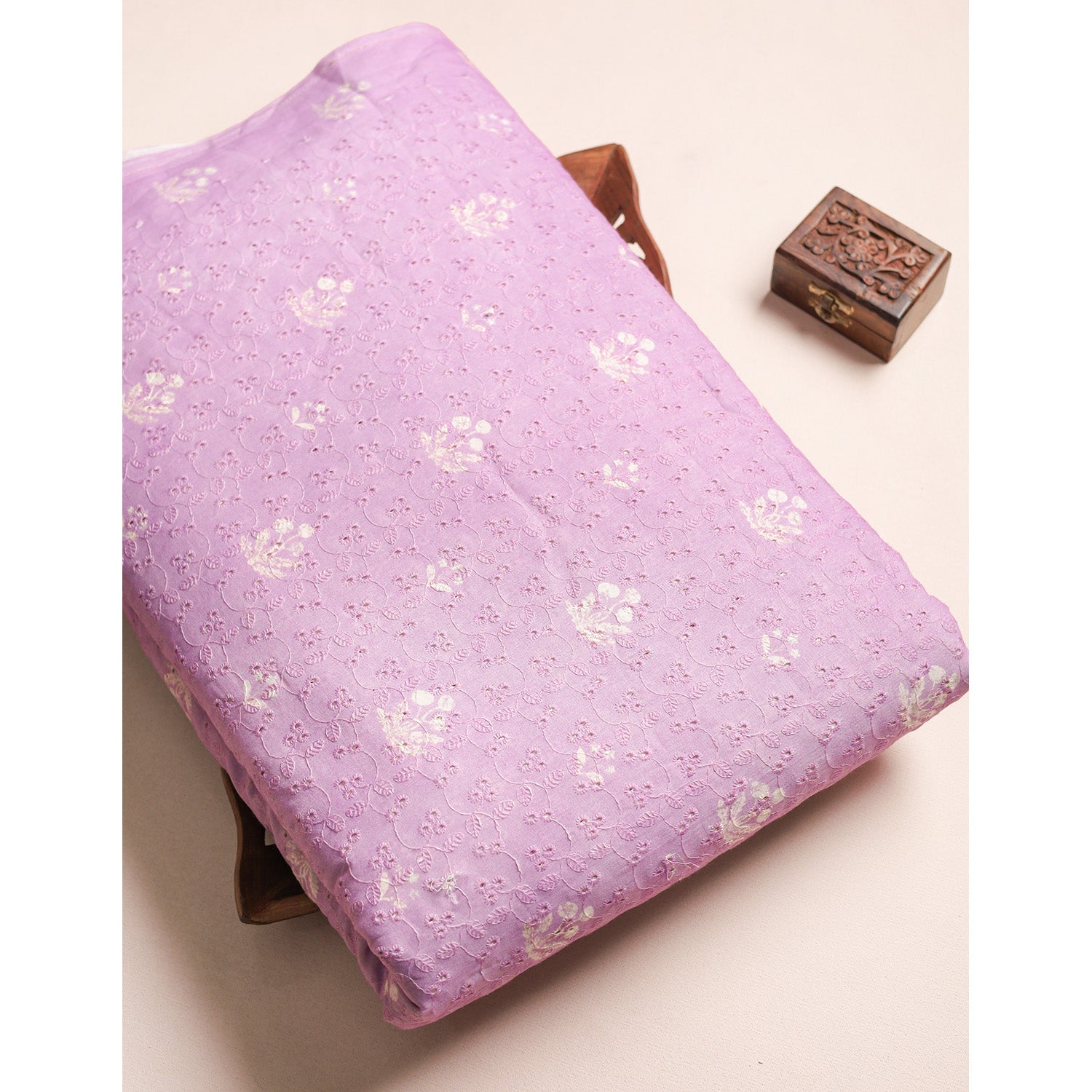 PURE COTTON SCHIFFLI HAKOBA FABRIC