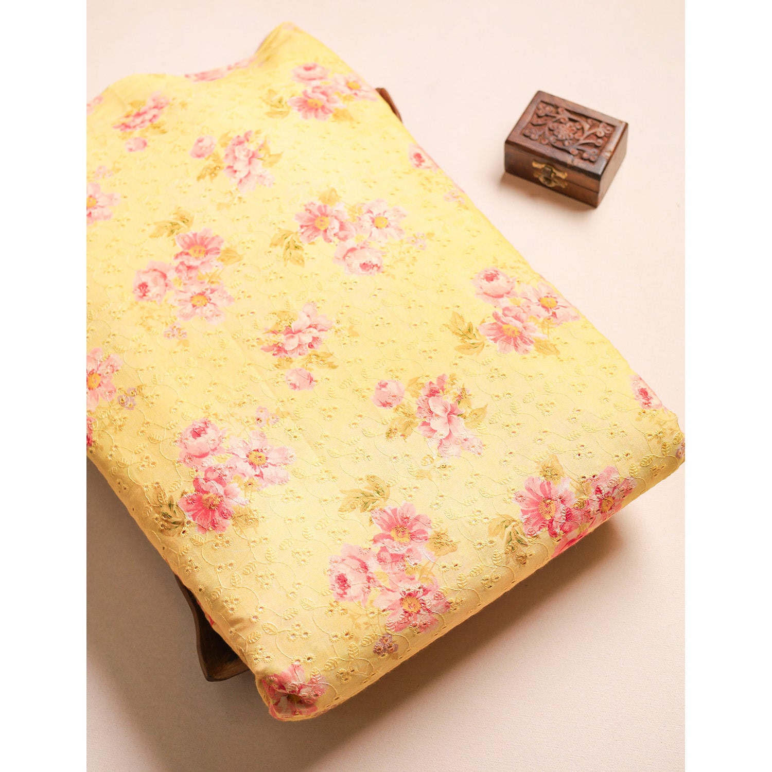 PURE COTTON SCHIFFLI HAKOBA FABRIC