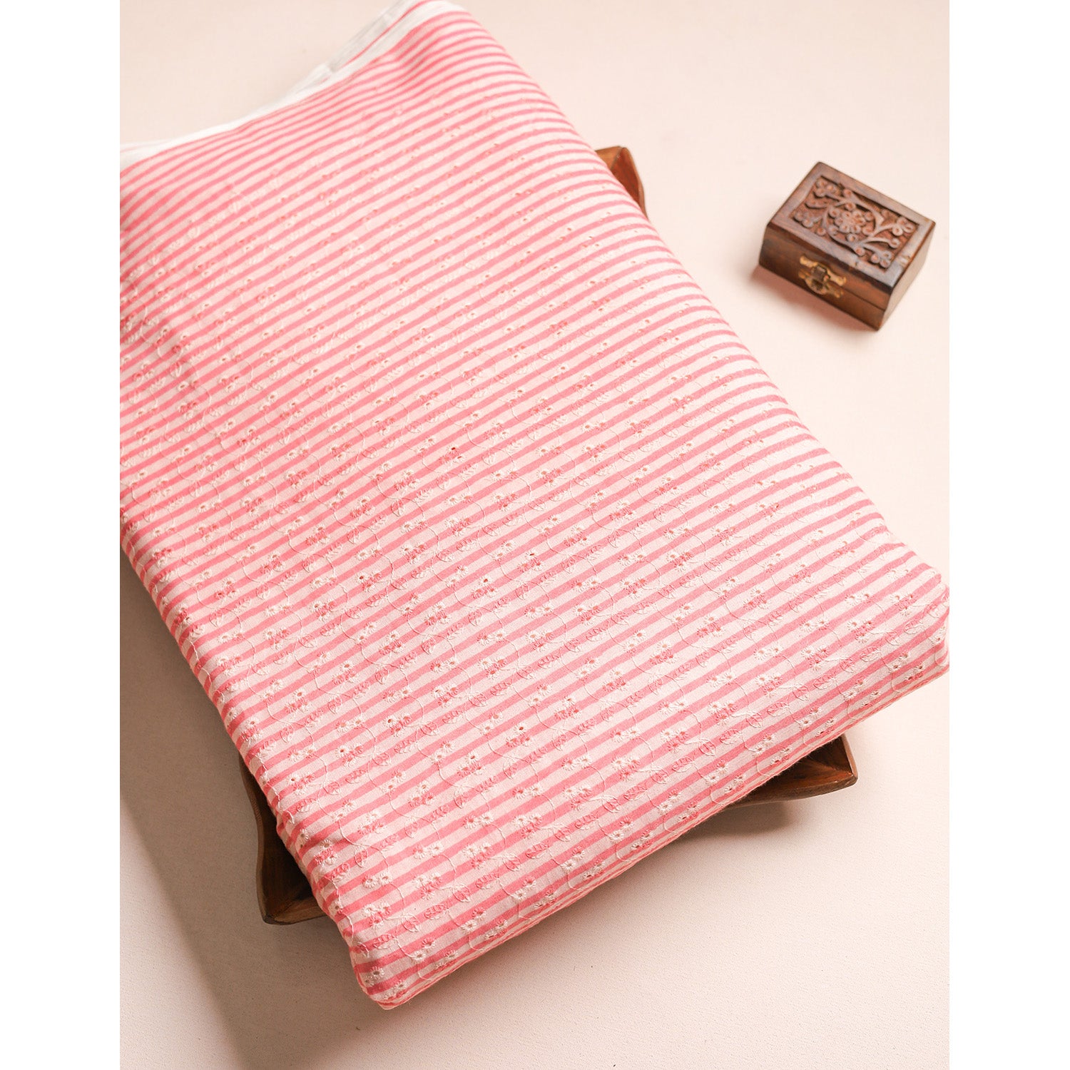 PURE COTTON SCHIFFLI HAKOBA FABRIC