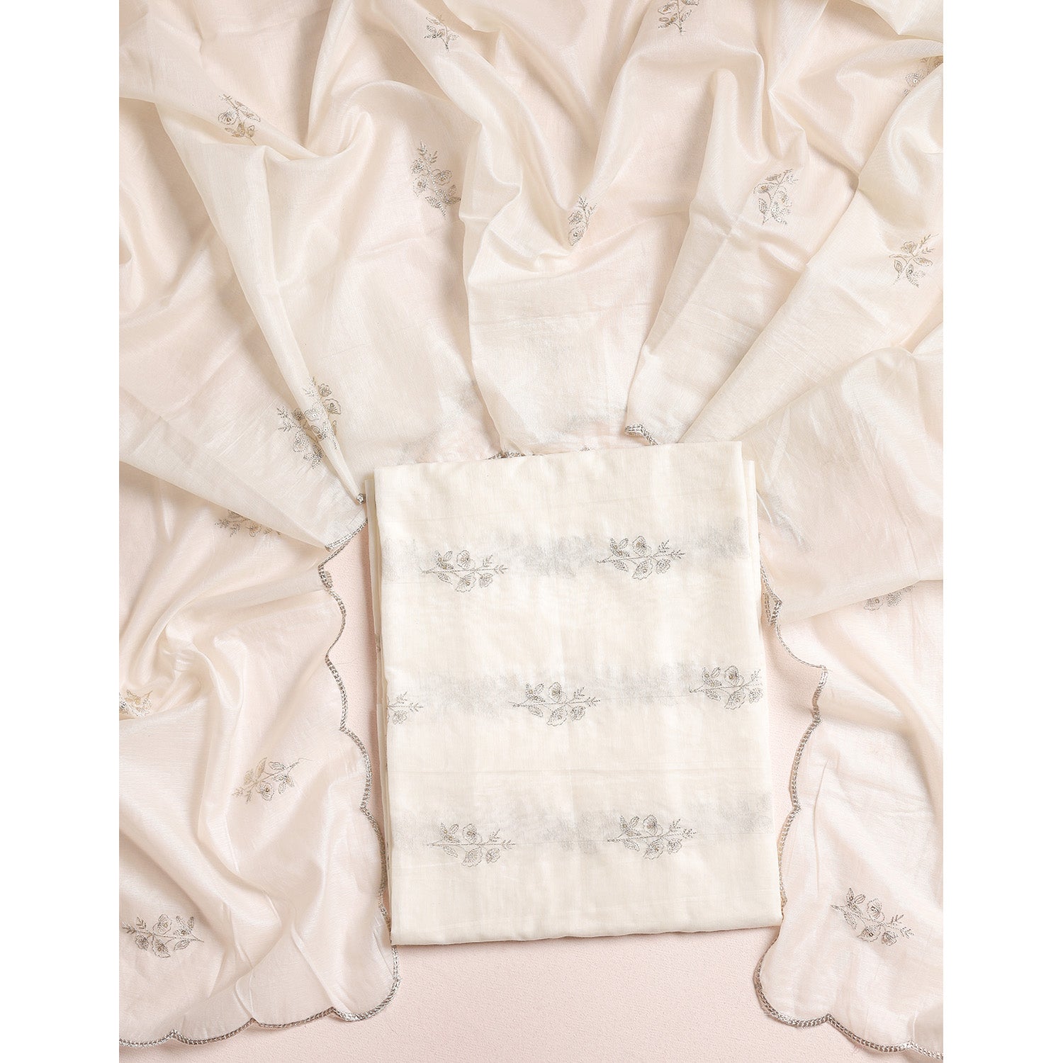 MUL CHANDERI 2 PIECE SET