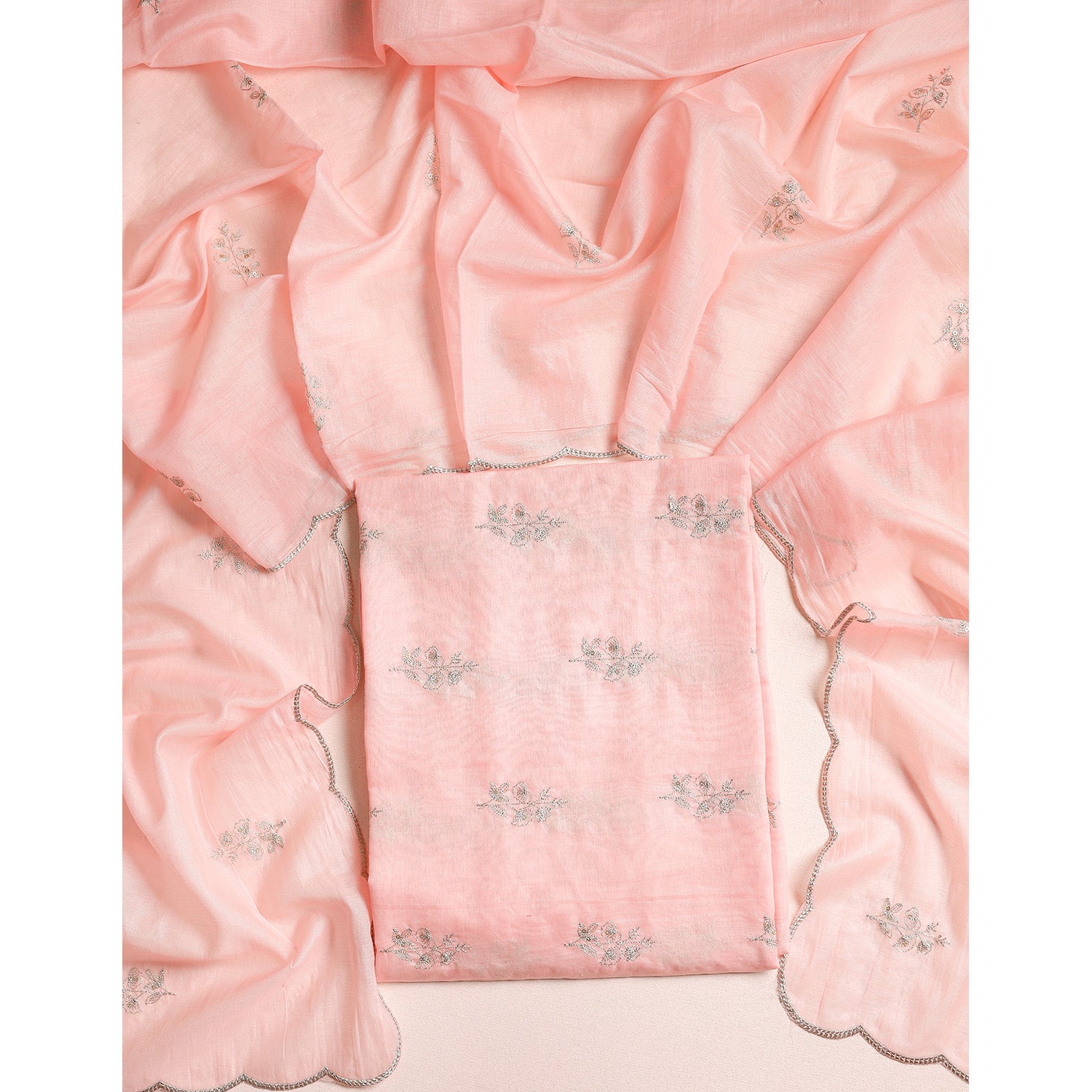 MUL CHANDERI 2 PIECE SET