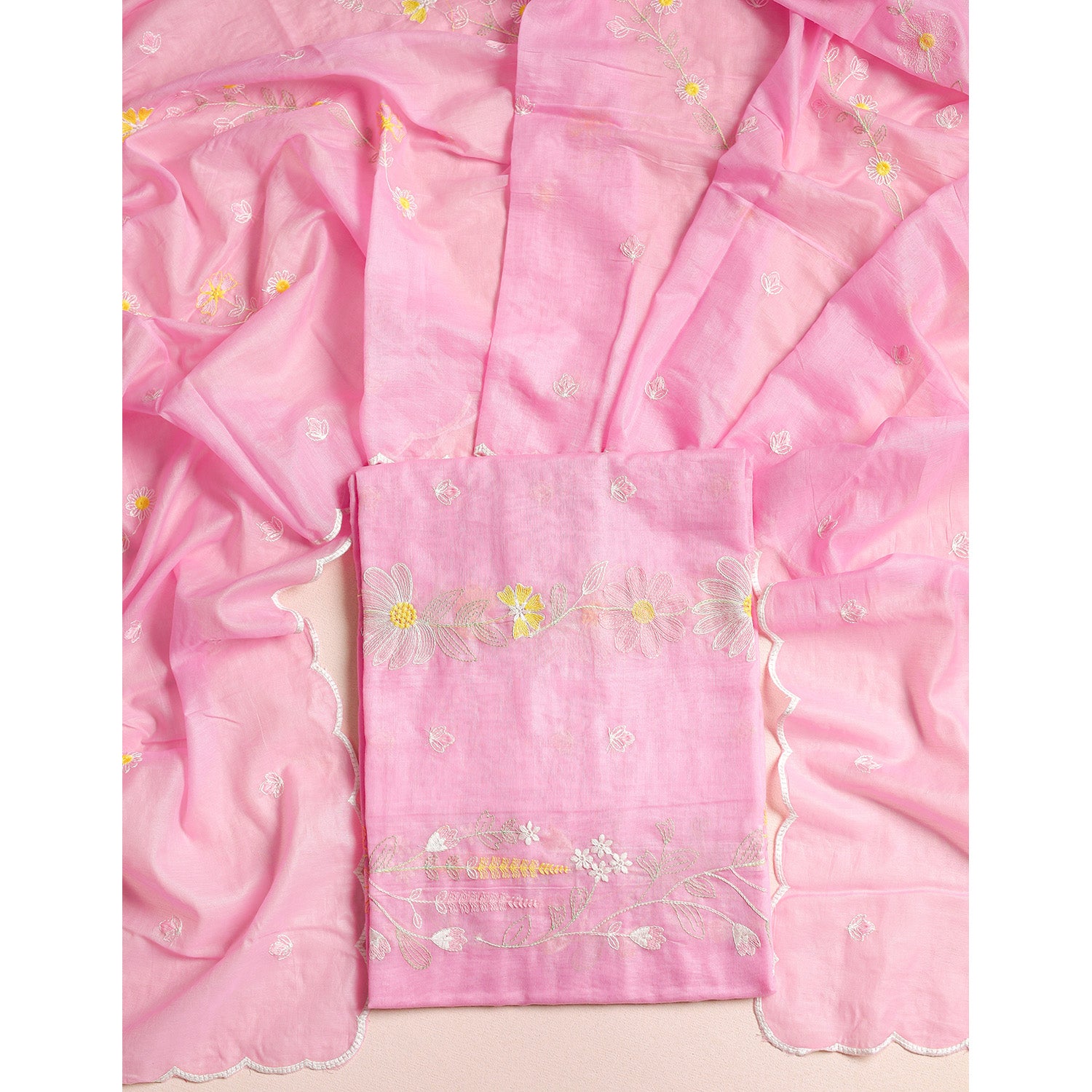 MUL CHANDERI 2 PIECE SET