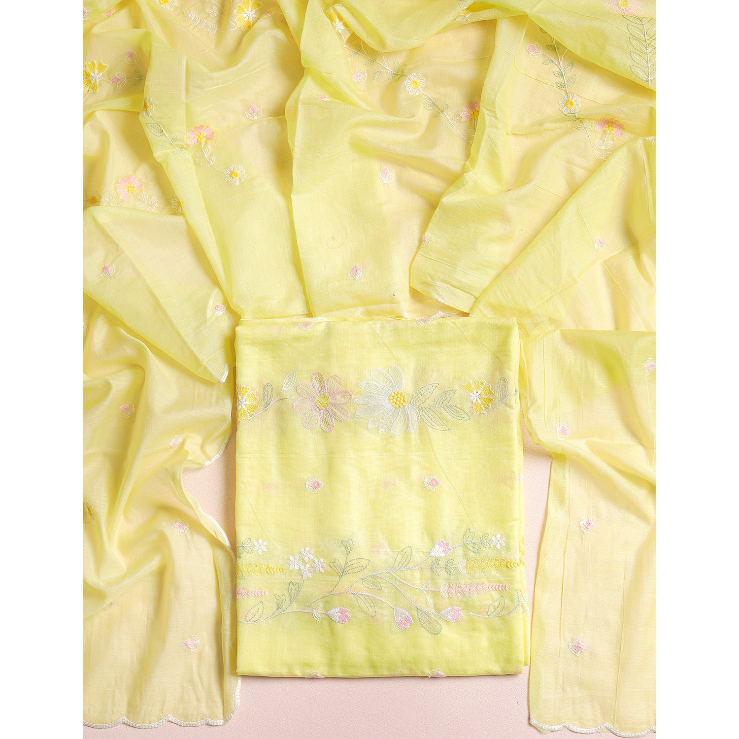 MUL CHANDERI 2 PIECE SET