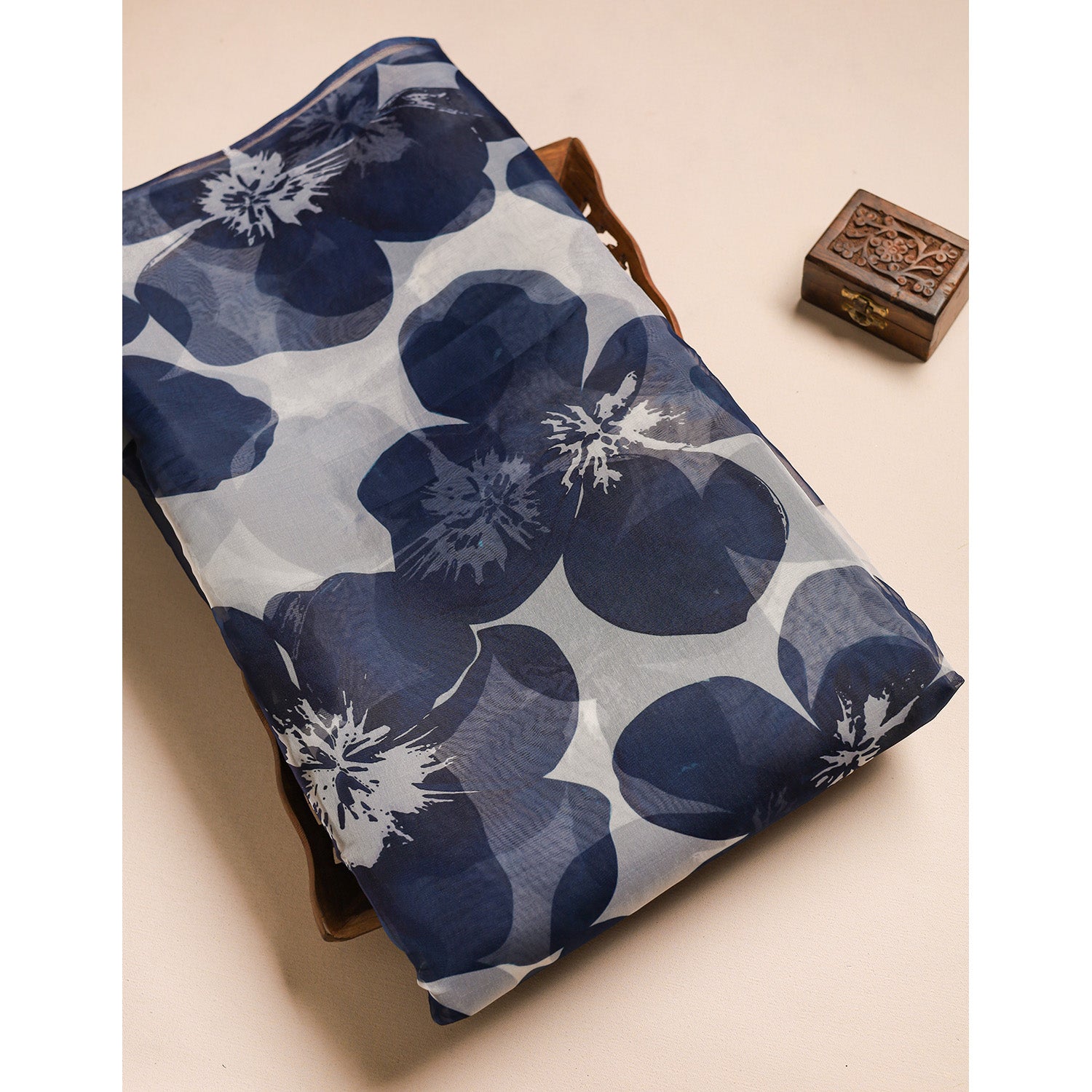 ORGANZA PRINTED FABRIC