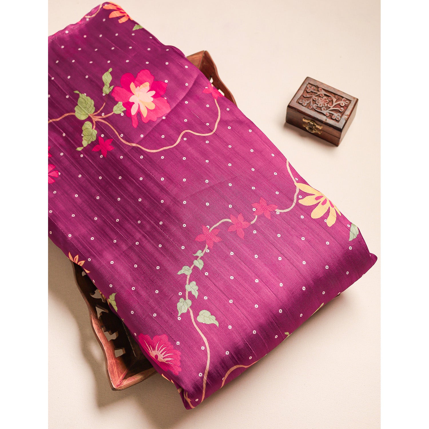 DOLA SILK PRINTED FABRIC