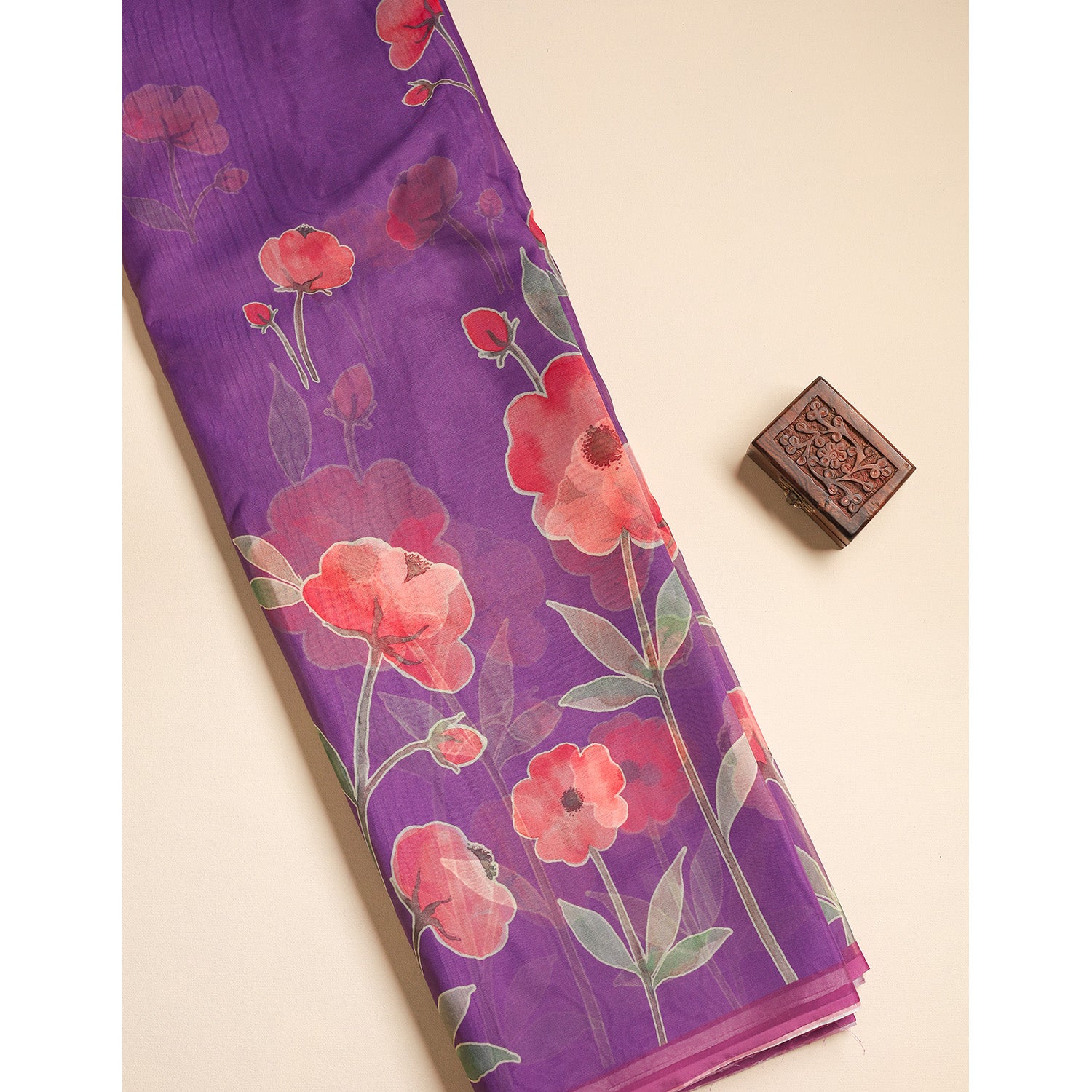 ORGANZA PRINTED FABRIC