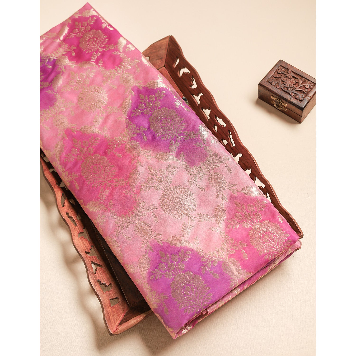 PURE BANARASI SILK FABRIC