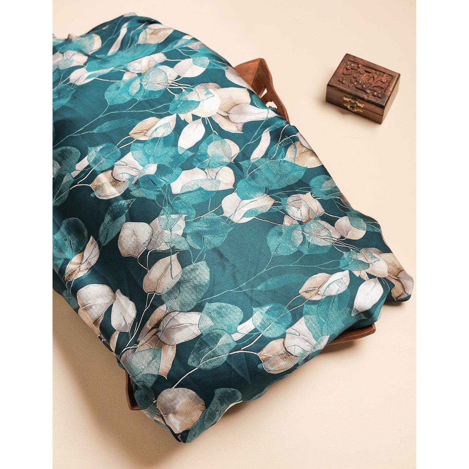 CREPE SILK PRINTED FABRIC