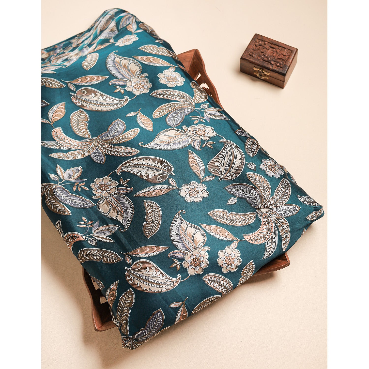 CREPE SILK PRINTED FABRIC