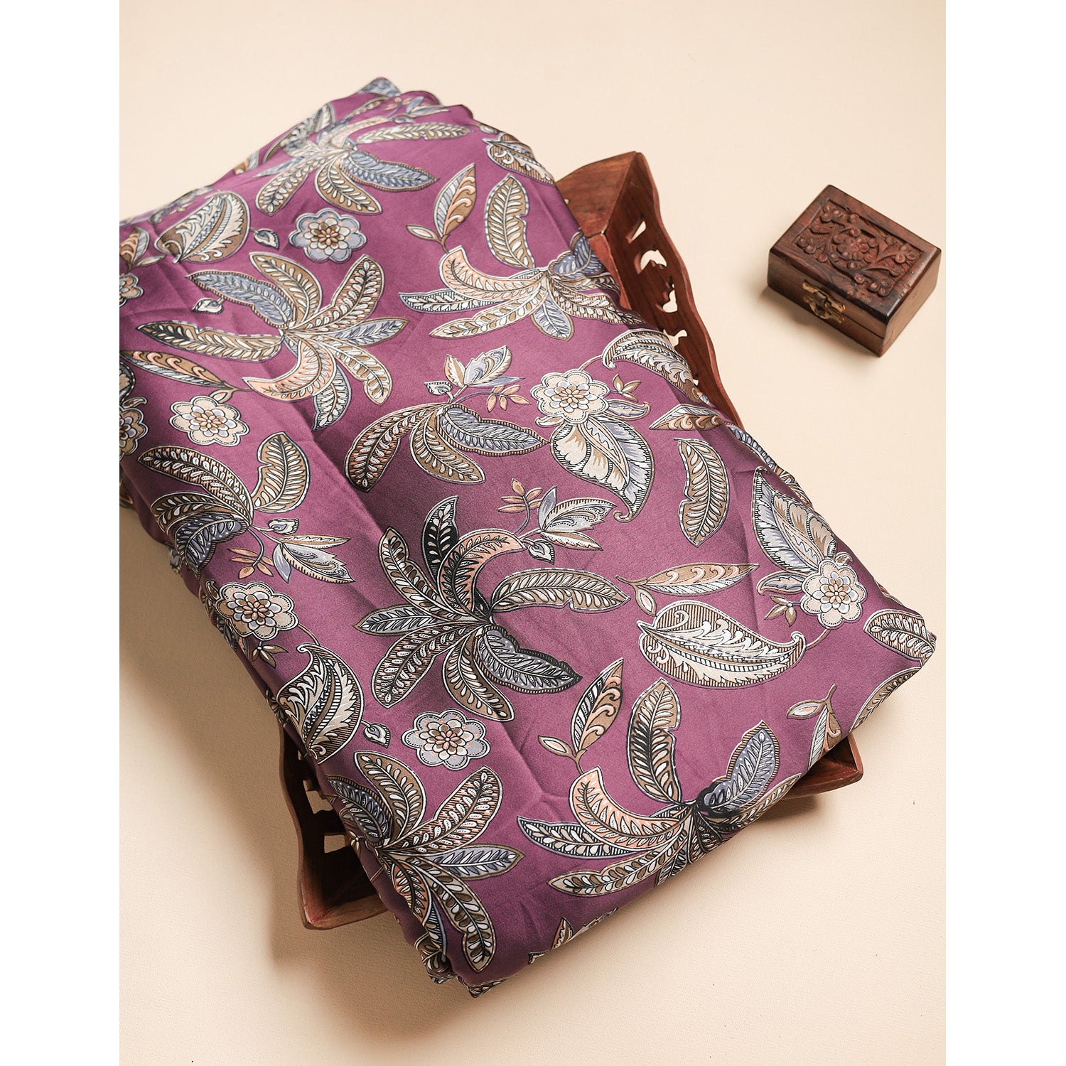 CREPE SILK PRINTED FABRIC
