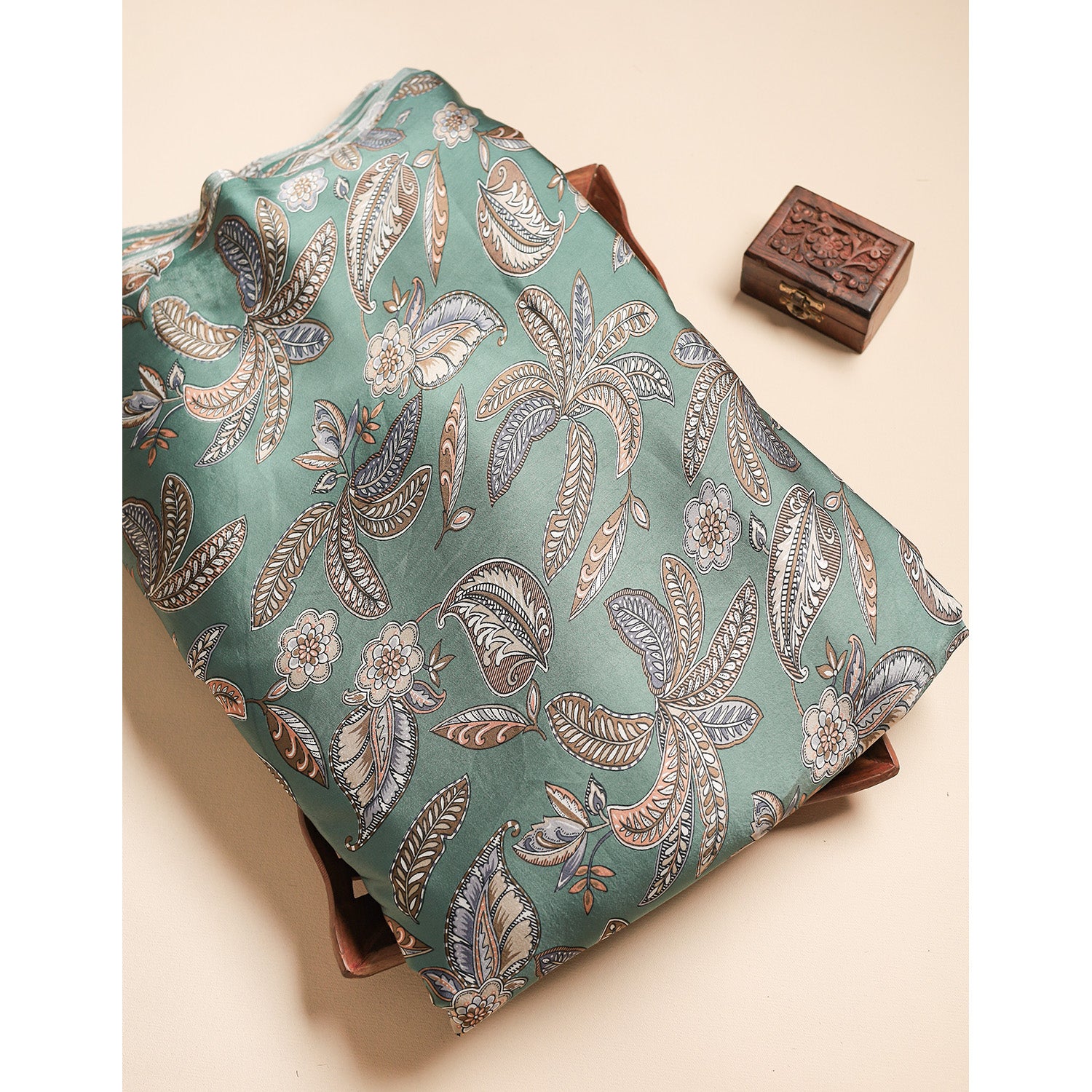 CREPE SILK PRINTED FABRIC