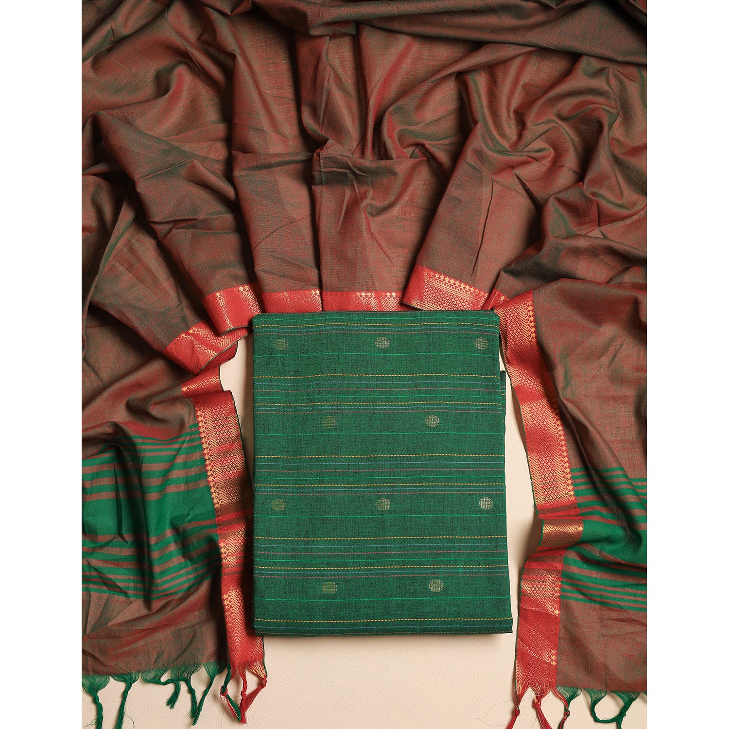 COTTON WOVEN 2 PIECE SET