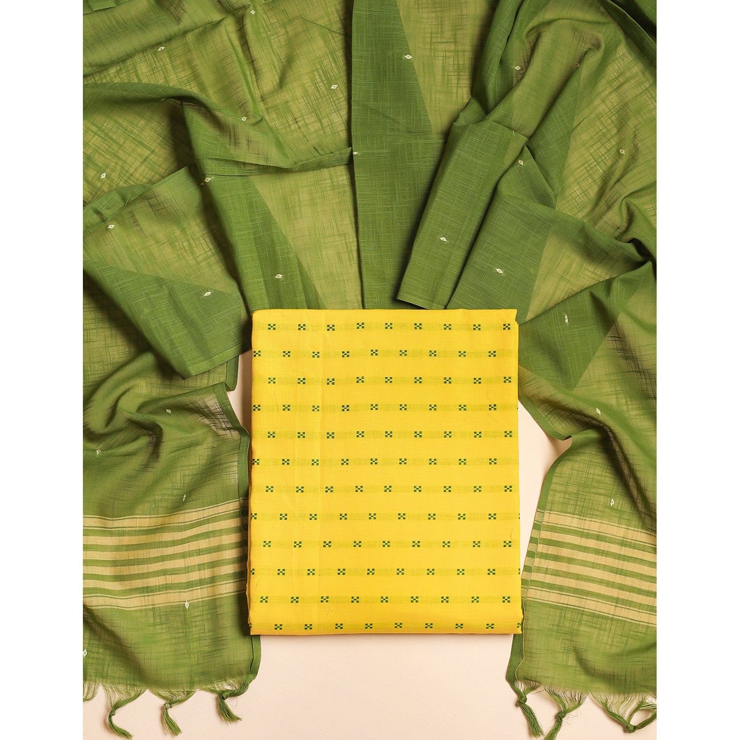 COTTON WOVEN 2 PIECE SET