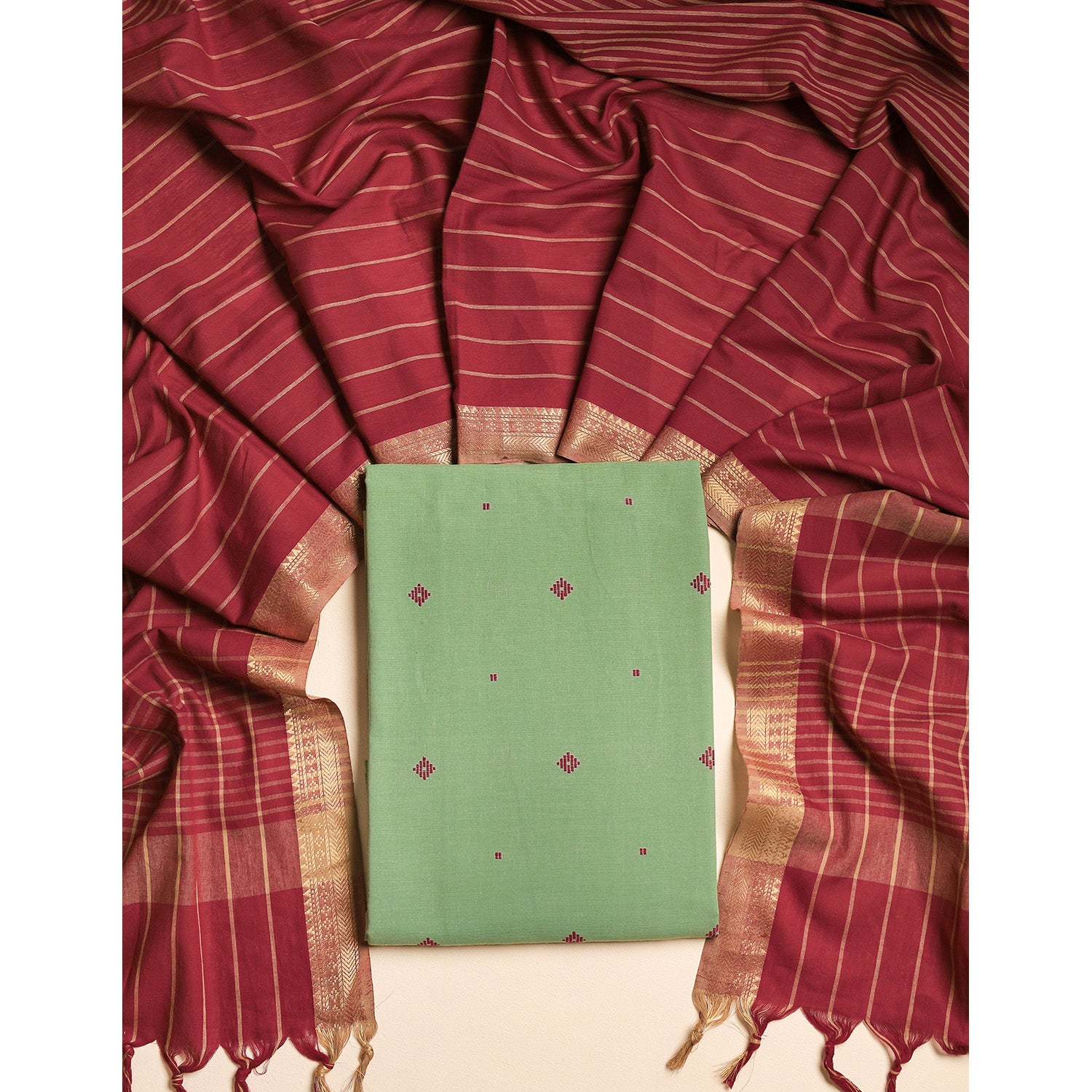 COTTON WOVEN 2 PIECE SET