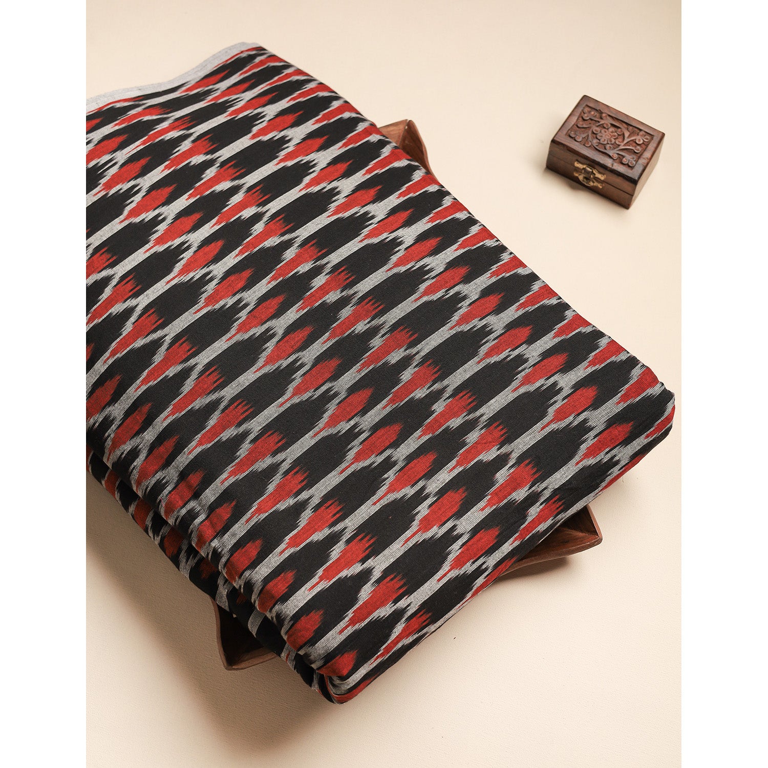 Pure Pochampally Cotton Ikat Fabric