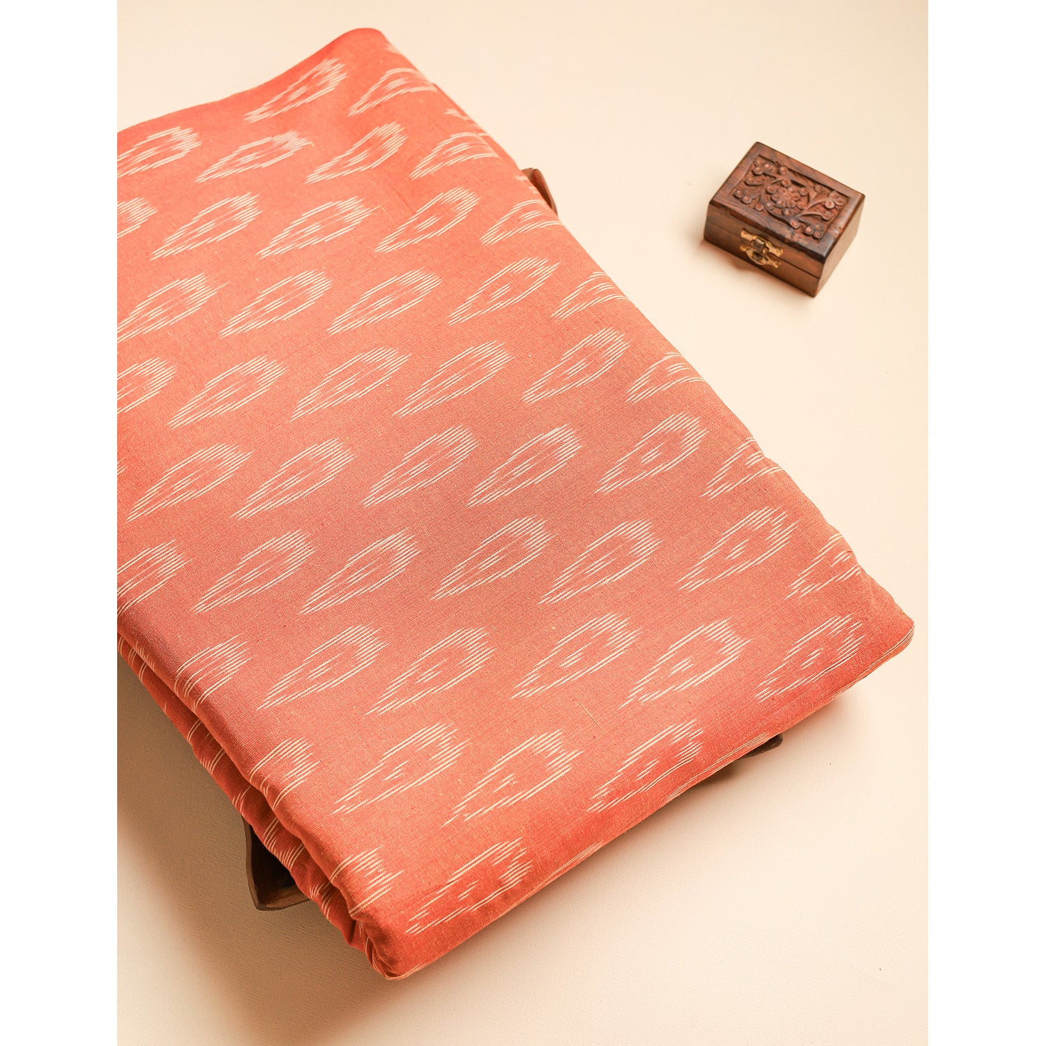 Pure Pochampally Cotton Ikat Fabric