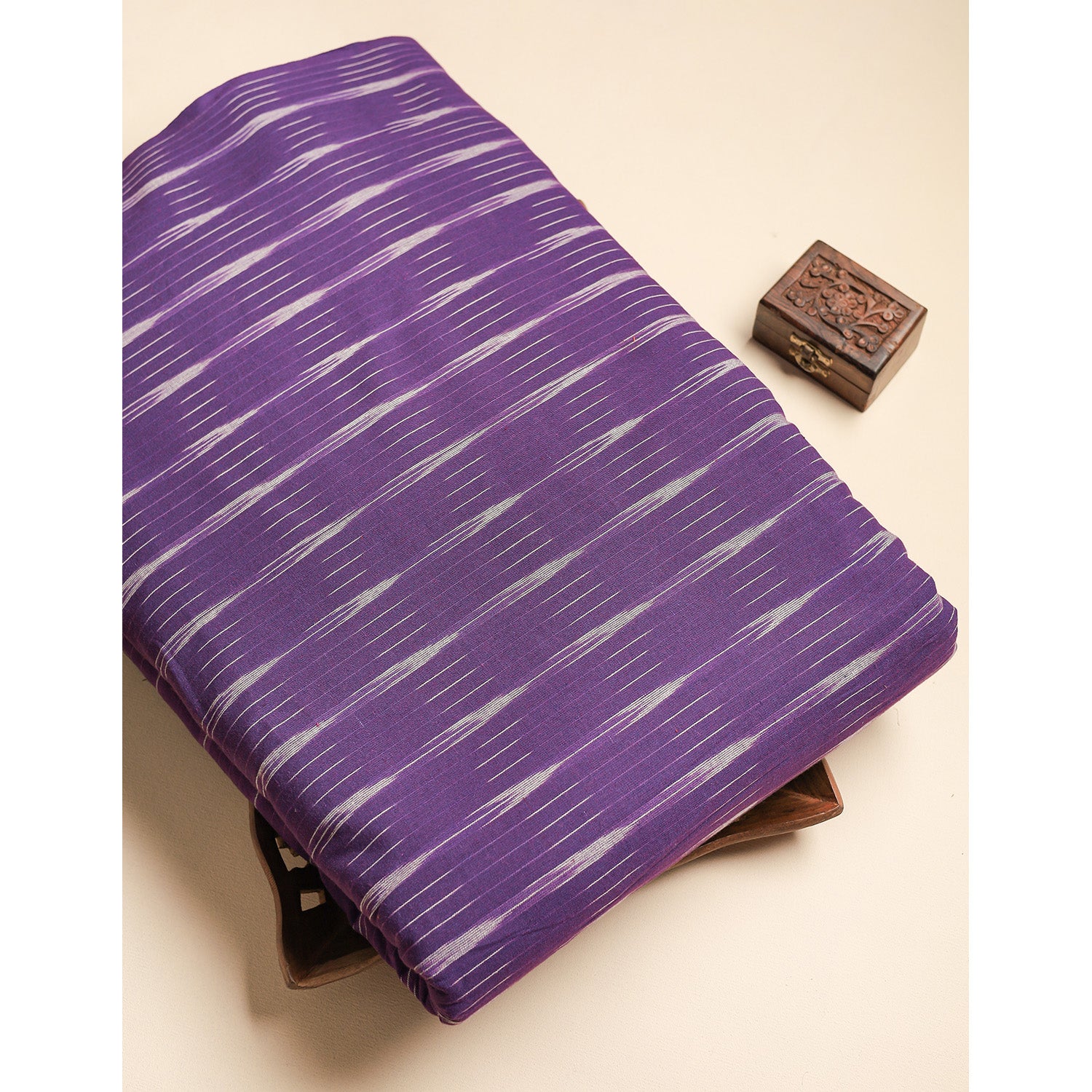 Pure Pochampally Cotton Ikat Fabric