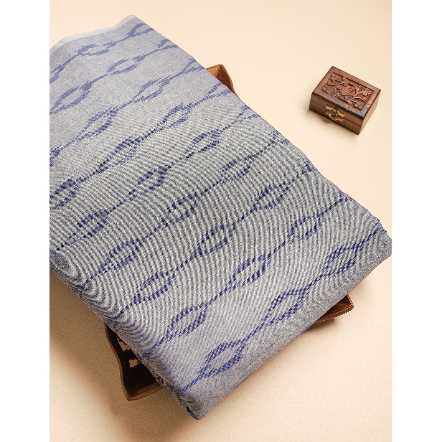 Pure Pochampally Cotton Ikat Fabric