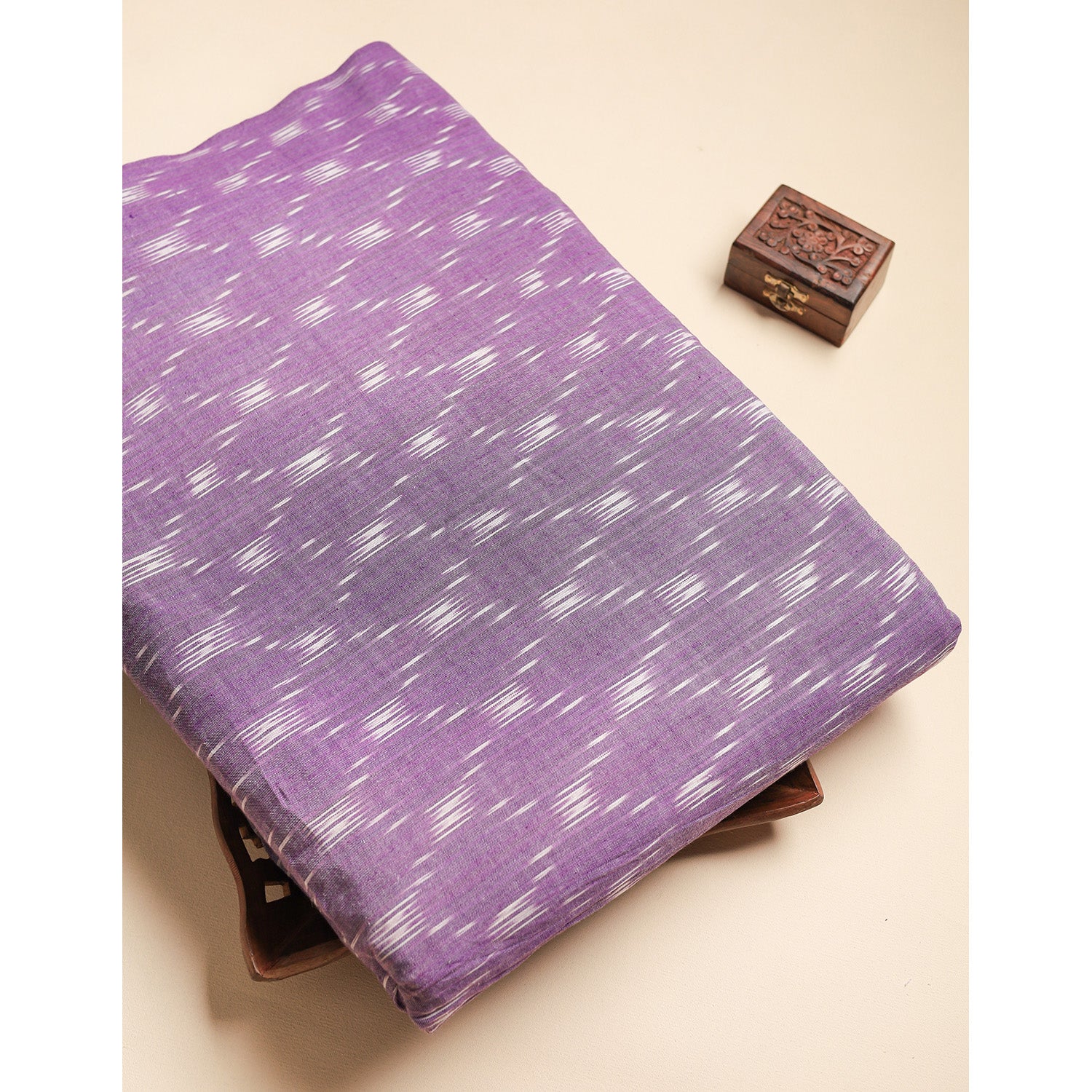 Pure Pochampally Cotton Ikat Fabric