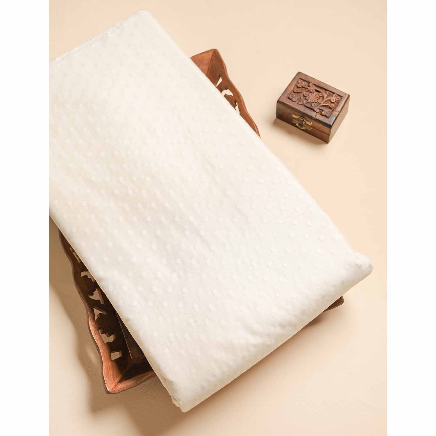 COTTON WOVEN DYEABLE FABRIC