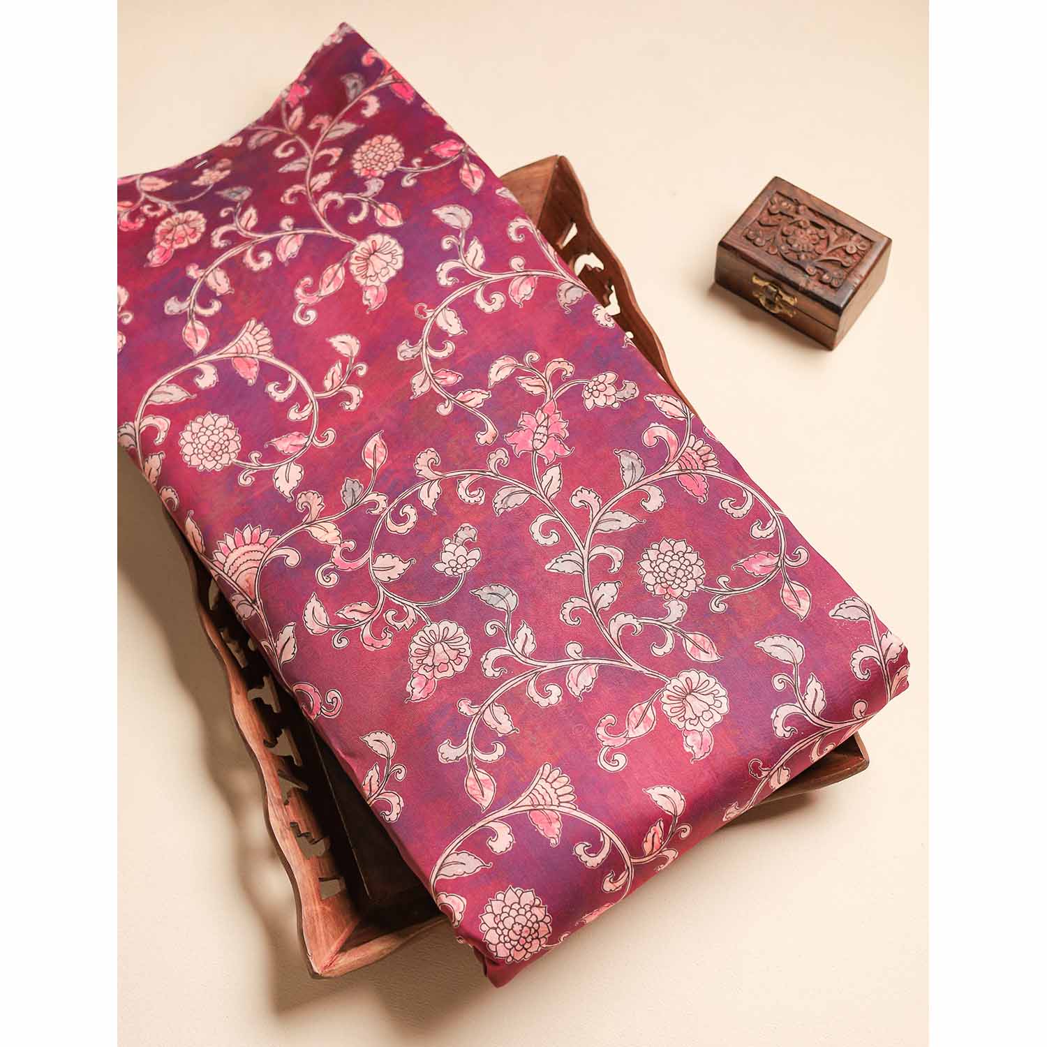 CHANDERI SILK FABRIC