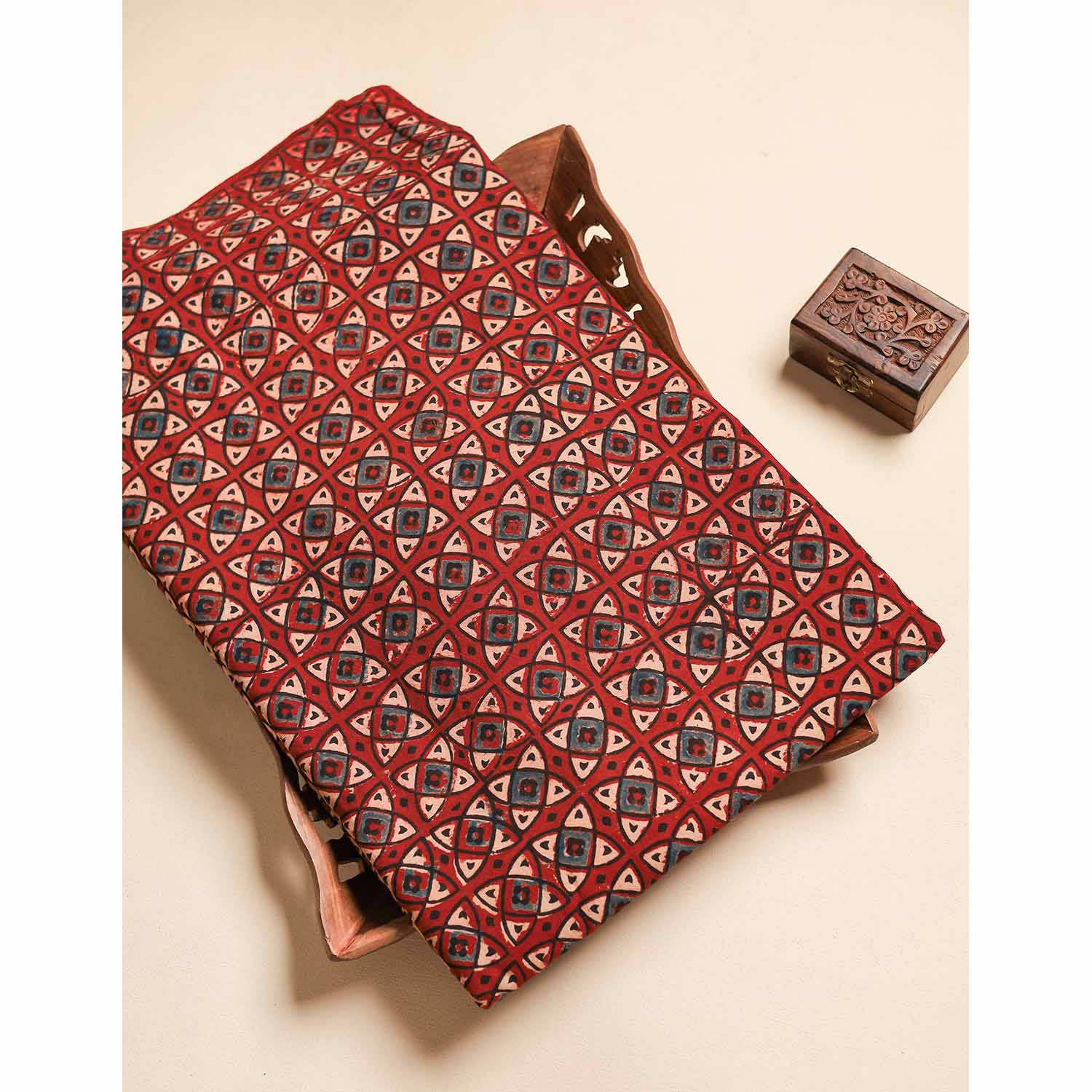 COTTON AJRAKH FABRIC