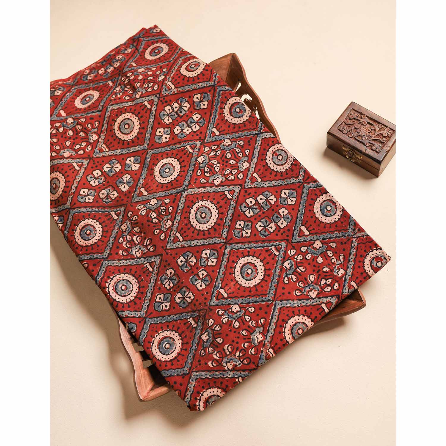 COTTON AJRAKH FABRIC